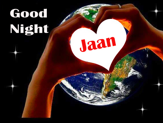 Beautiful-Heart-with-Good-Night-Jaan-Wish
