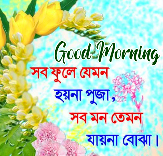 Best Bengali Quote Good Morning Image
