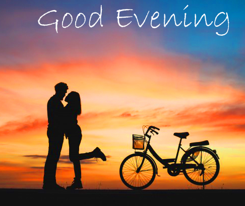 Couple-Love-Kiss-Good-Evening-Romantic-Image