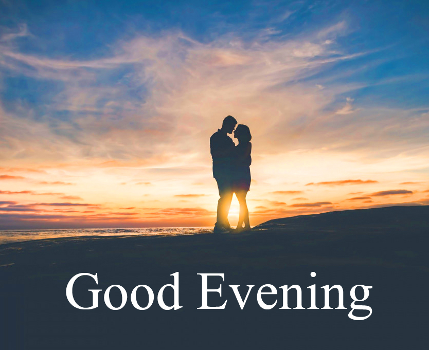 Couple-Romantic-Hug-Good-Evening-Picture
