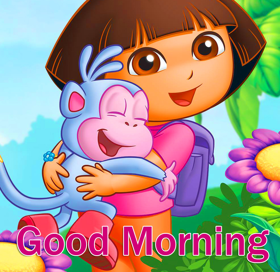 Dora Cartoon Good Morning Picture HD