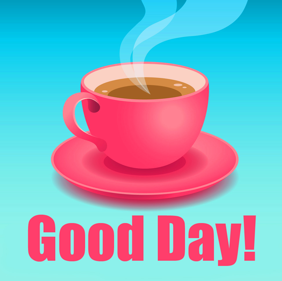 Good-Day-Wish-with-Coffee-Cup-Sticker