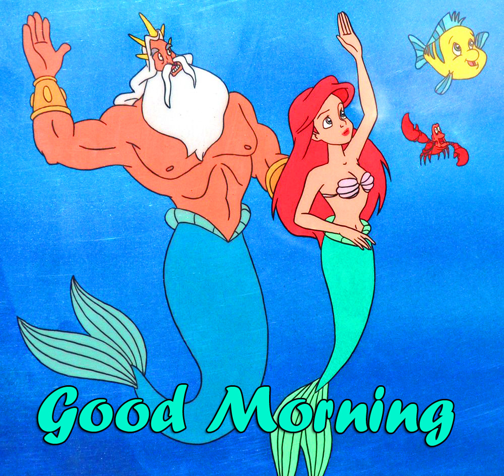 Good Morning Arial Cartoon Picture