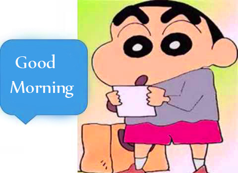 Good Morning Shin Chan Cartoon