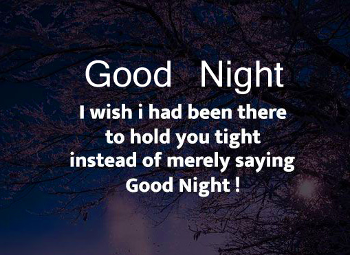 Good Night Image with English Quote