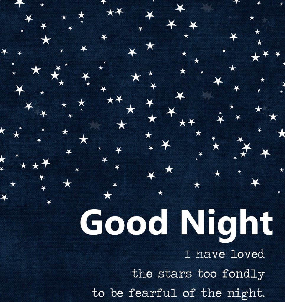 Good Night Wish in English