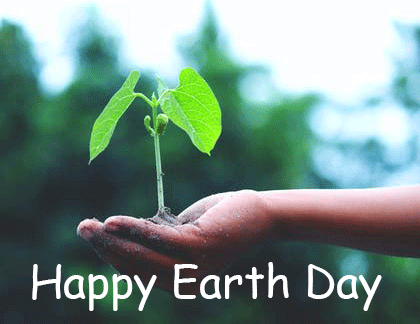 HD Happy Earth Day Go Green Moral Image