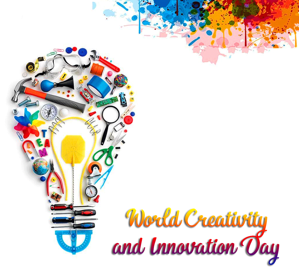 International Day of Creativity and Innovation Colorful Image and Wallpaper