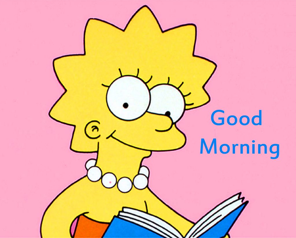 Lisa Cartoon Good Morning Image