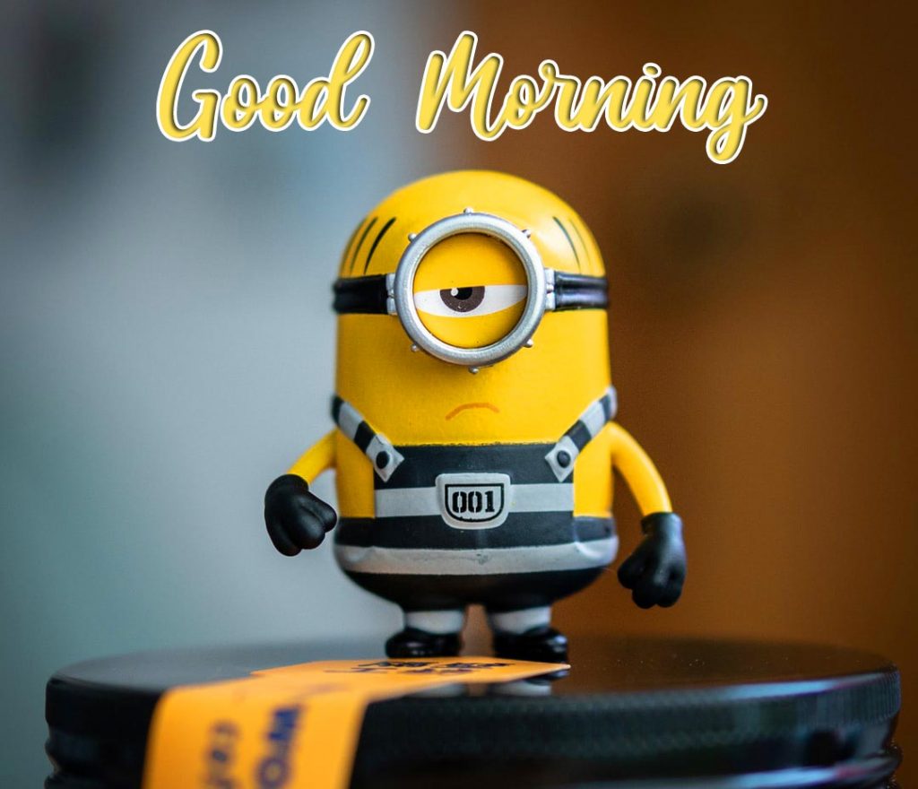 Minion Cartoon Good Morning Wallpaper