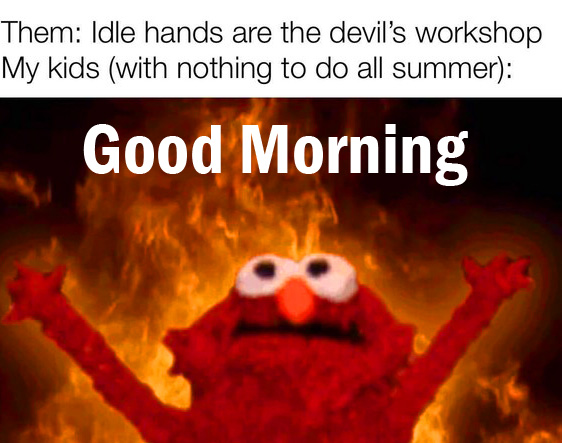 Summer-Vacation-Meme-Good-Morning-Image