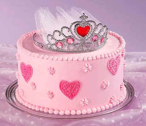 Birthday Cake Design for Baby Girl