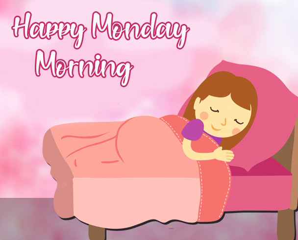 Cartoon Animated Happy Monday Morning Pic