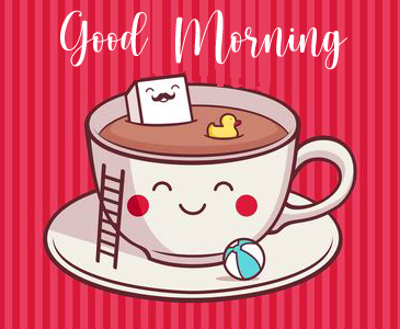 Coffee Sticker Good Morning Image