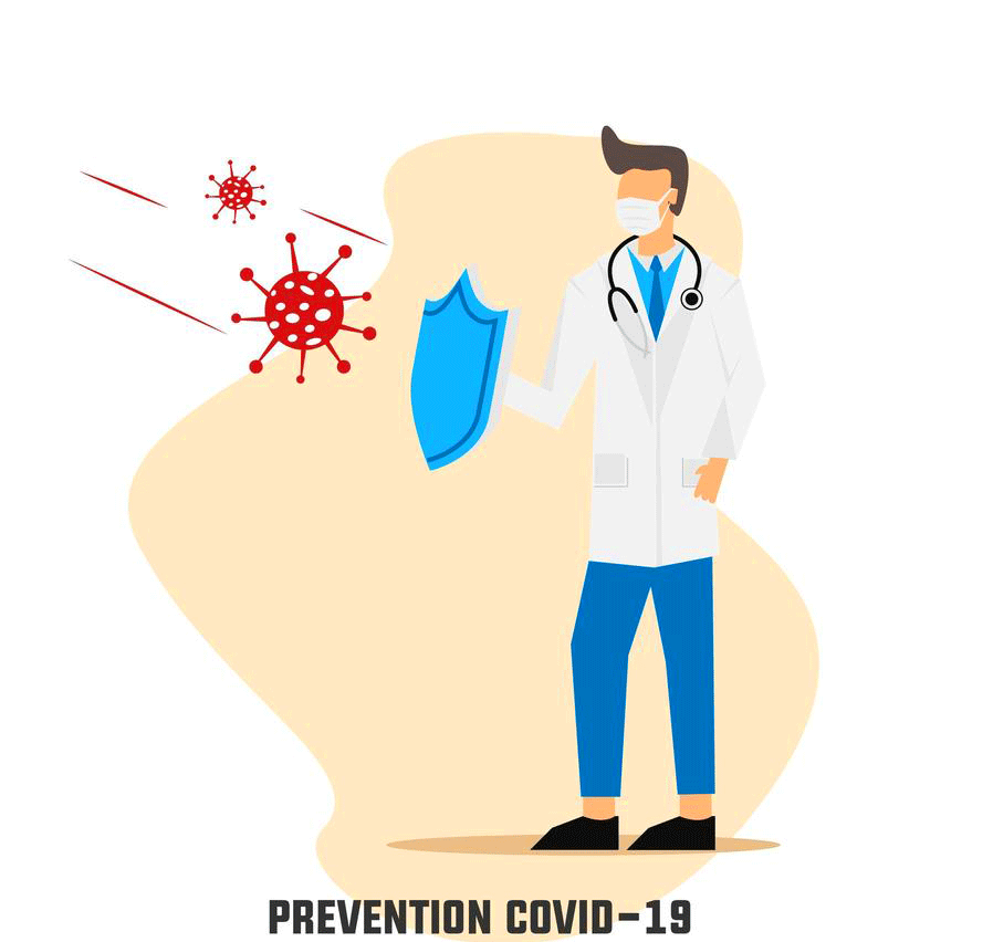 Covid-19 Prevention Animated Image