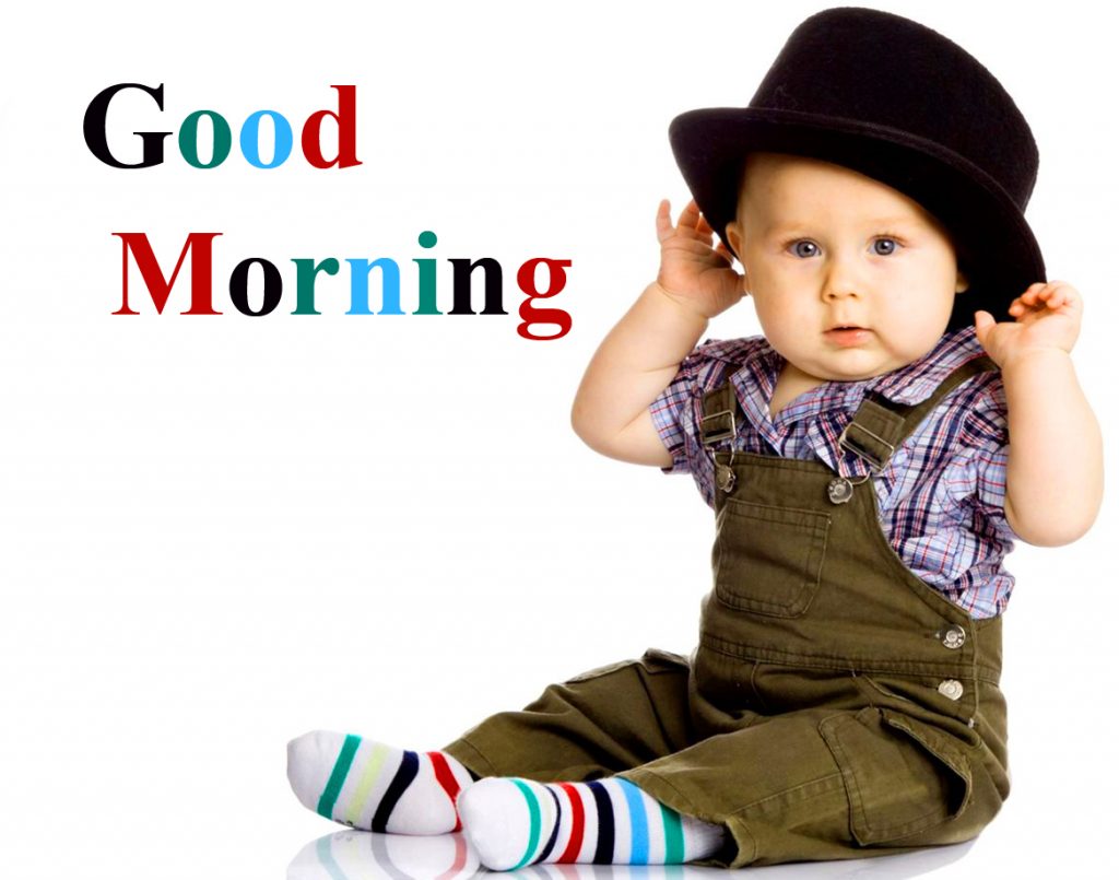 Cute Baby Good Morning Picture