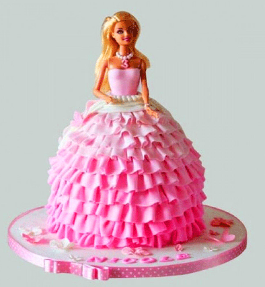 Doll Cake Design for Girl