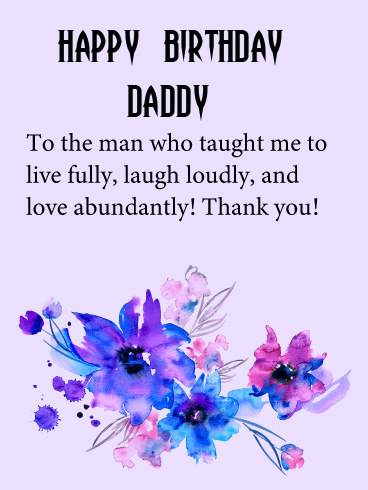 Floral-Quote-Happy-Birthday-Daddy-Wallpaper
