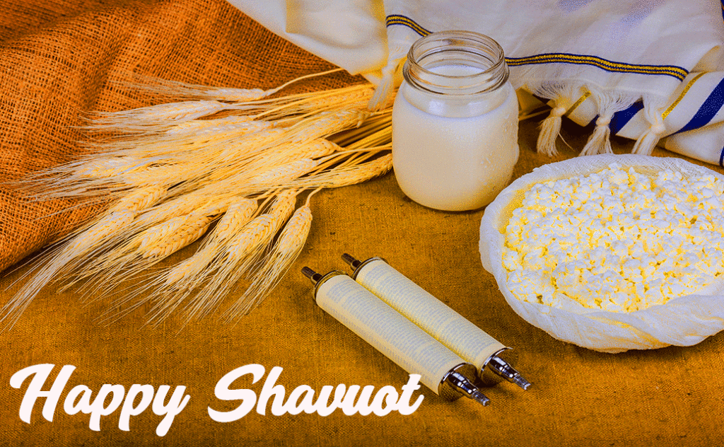 Food Grains Happy Shavuot Image