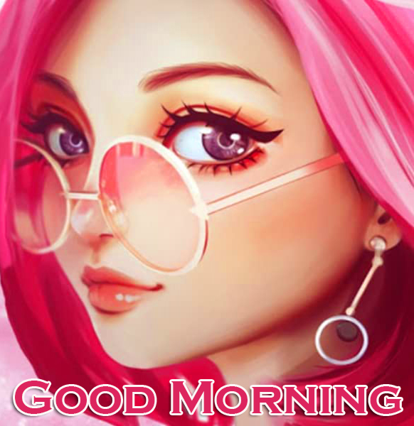 Girl Animated Cute Good Morning Pic