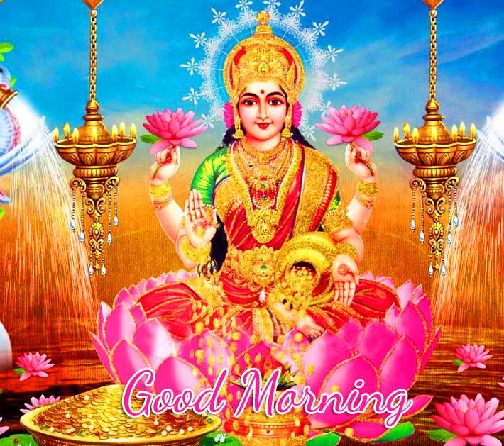 Goddess-Laxmi-Good-Morning-Image