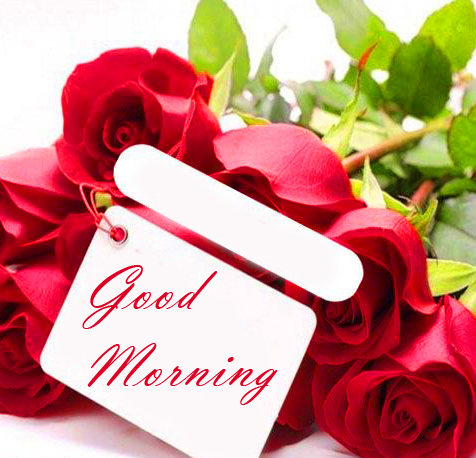 Good Morning Card with Roses