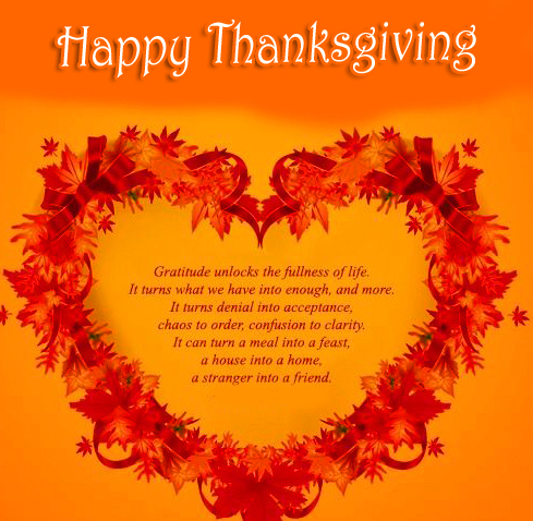 Gratitude-Quotes-with-Happy Thanksgiving Wish