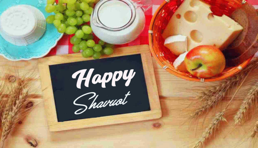 Happy Shavuot Food Image