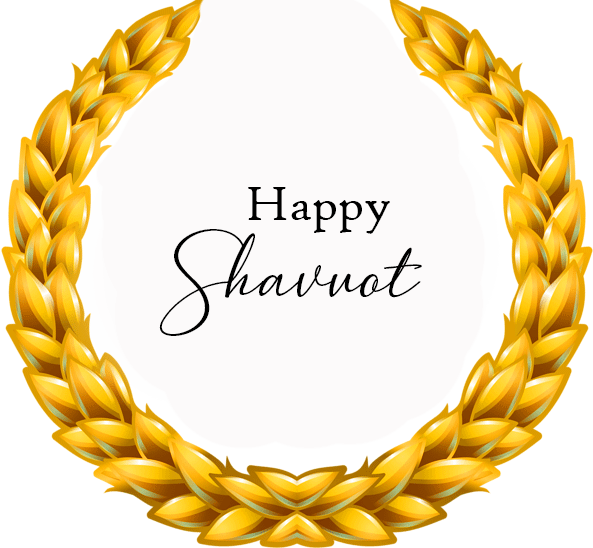 Happy Shavuot Wheat Circle Picture