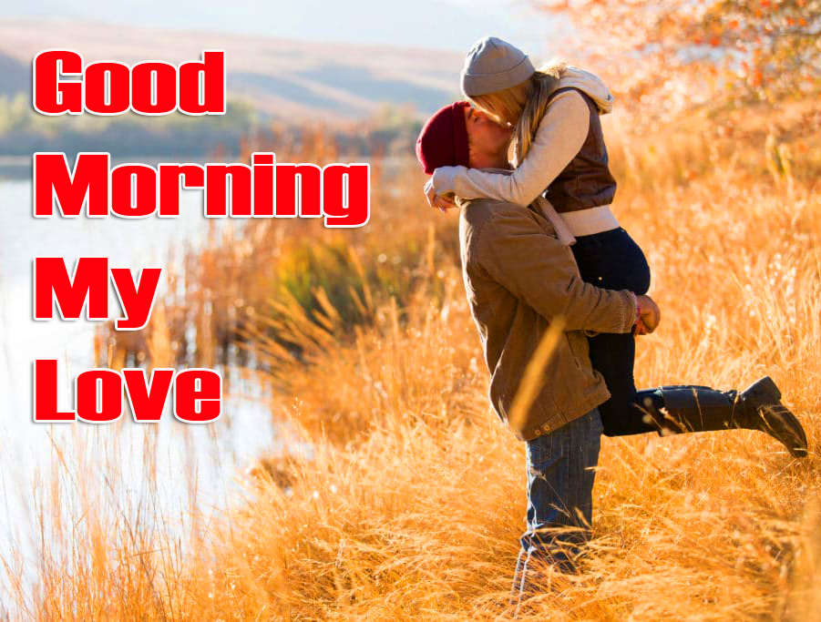 Kissing-Couple-Good-Morning-My-Love-Pic