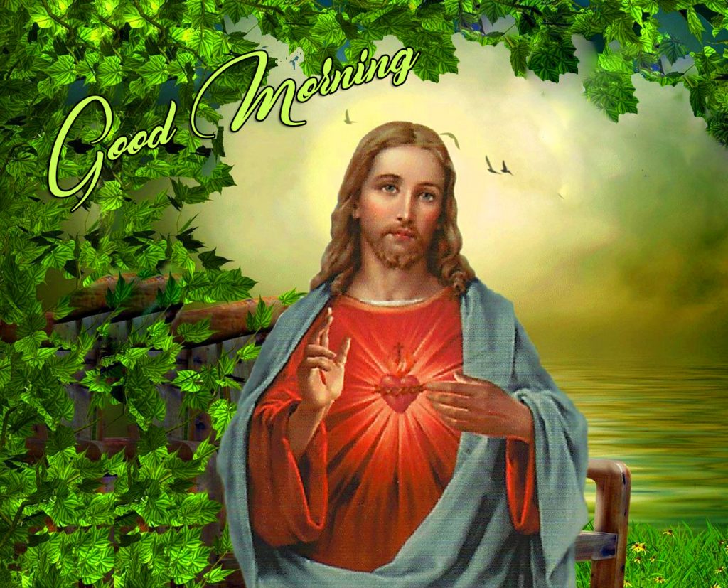 Lord Sacred Jesus Good Morning Image