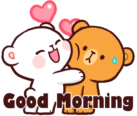 Love Kawaii Good Morning Sticker