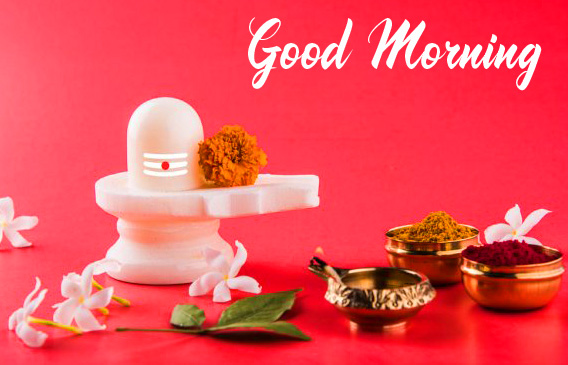 Shivling Mahadev Beautiful Good Morning Image