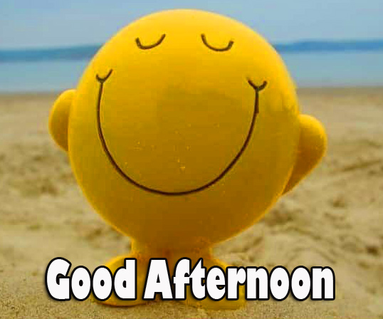Smiley Face with Good Afternoon Wish