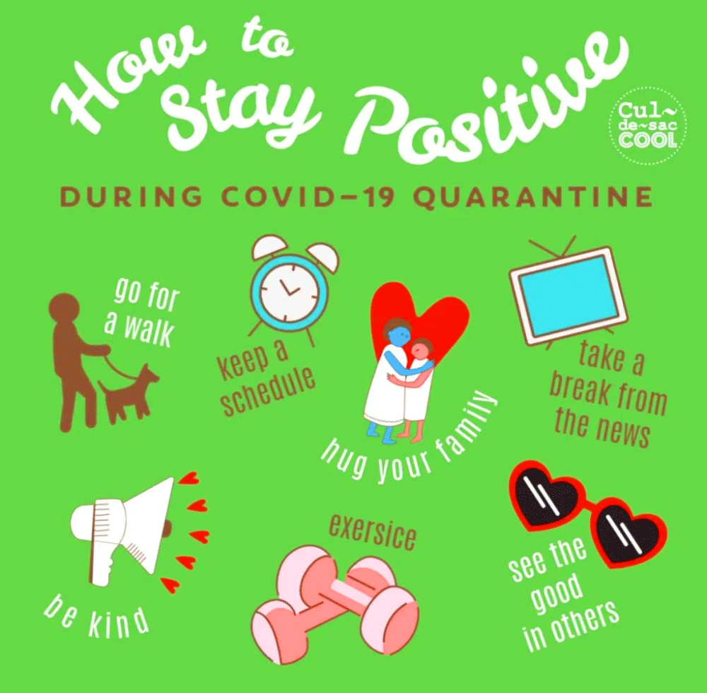 Stay Positive During Covid-19 Pandemic