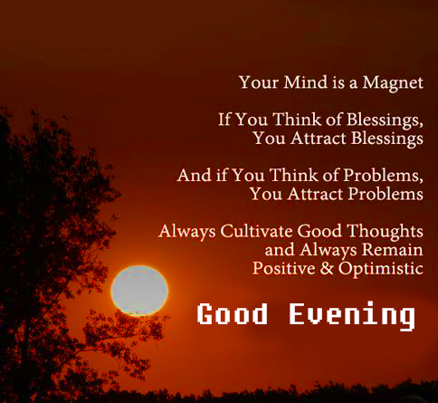 Good Evening Quotes and Messages