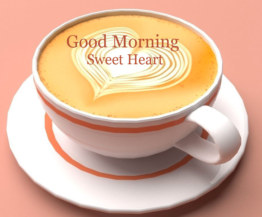 Coffee Good Morning Sweet Heart Image
