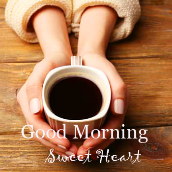 Coffee Mug with Good Morning Sweet Heart Image