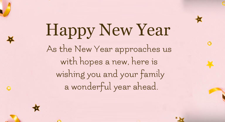 Happy New Year Message with Quotes