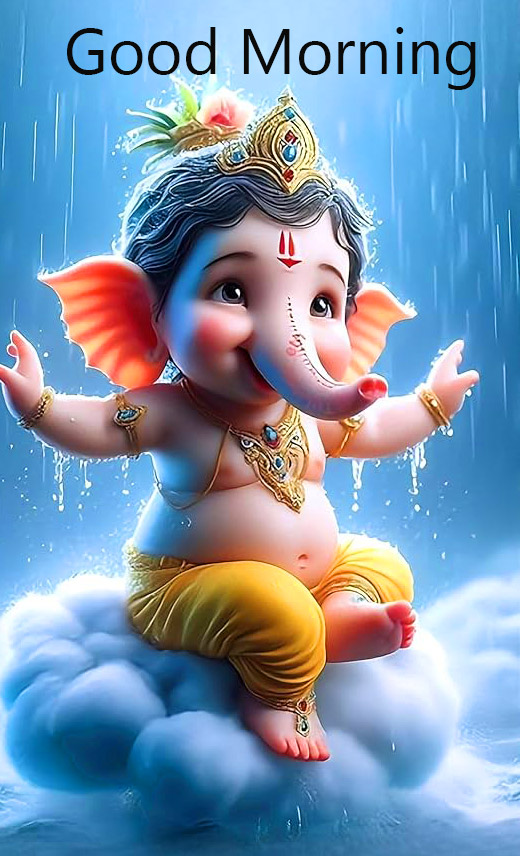 Lord Ganesha Good Morning Images
