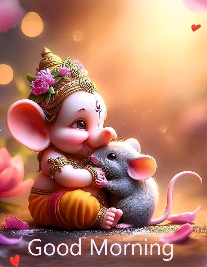 Shree Ganesha Good Morning Images
