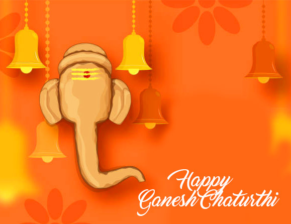 Animated Happy Ganesh Chaturthi Ganesha Photo
