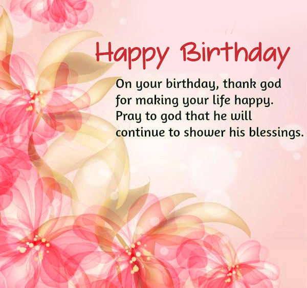 Beautiful Happy Birthday Message