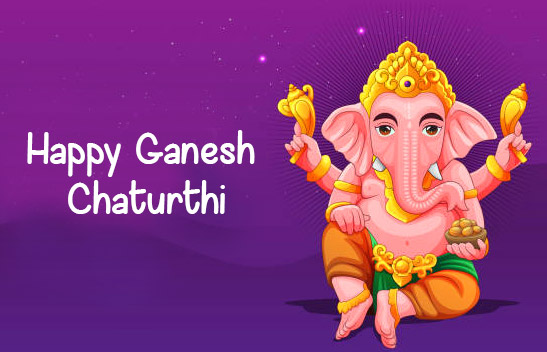 Beautiful Happy Ganesh Chaturthi Image HD