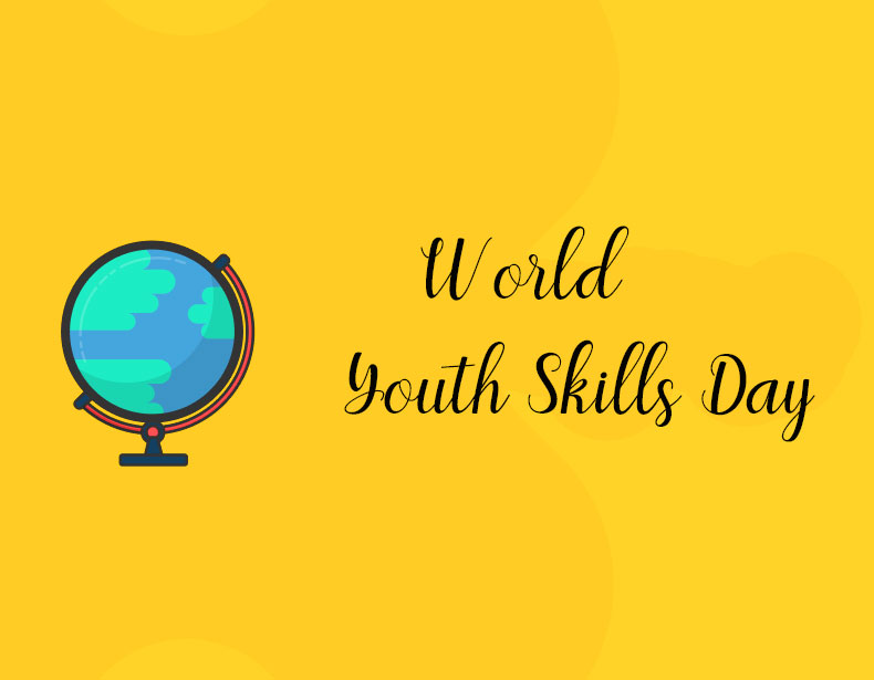 Best Animated World Youth Skills Day Image