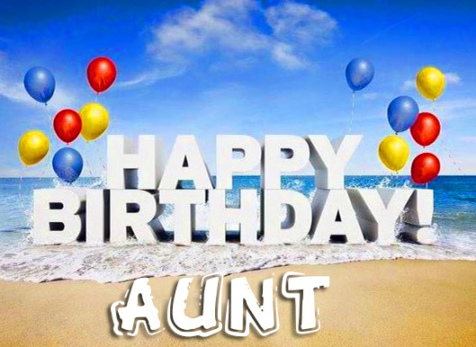 Best Happy Birthday Aunt Image