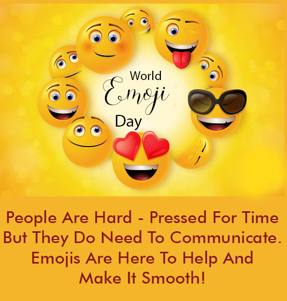 Best Quote Happy World Emoji Day Image HD