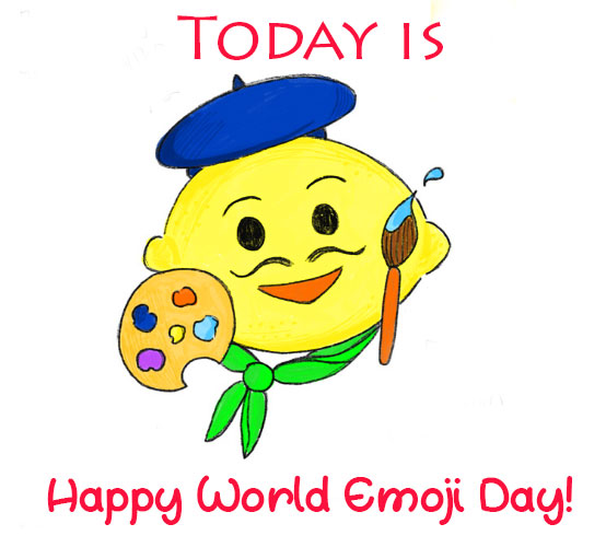 Best Today is Happy World Emoji Day Image