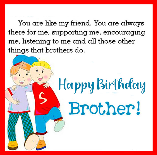 Brother's Birthday Short Message