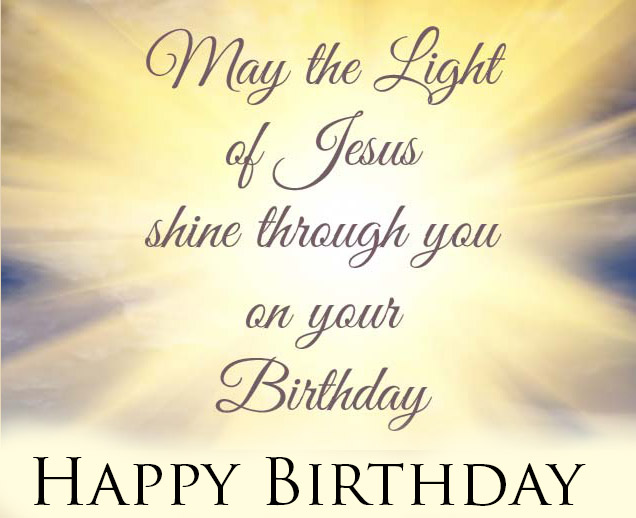 Christian Religious Happy Birthday Wish